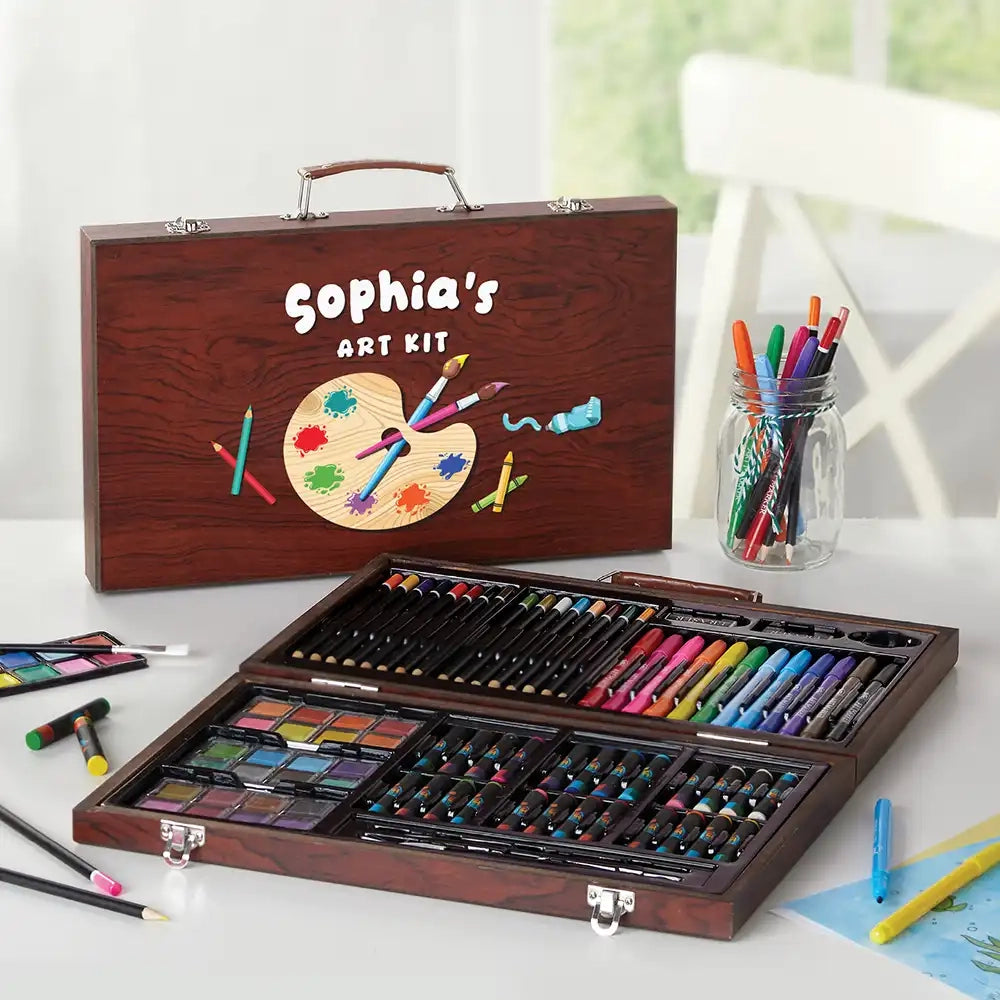 First Art Kit Personalized Art Kit | Bits and Pieces