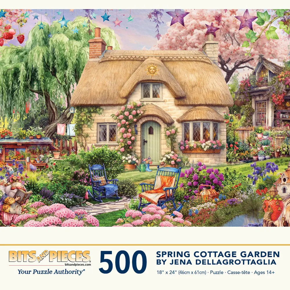 Spring Cottage Jigsaw Puzzle | Bits and Pieces