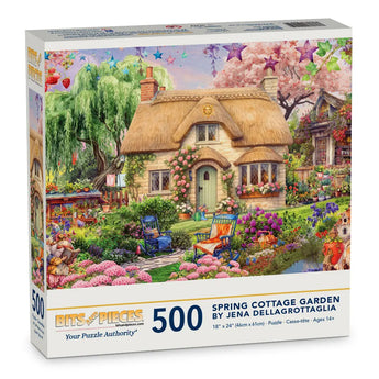 Spring Cottage Jigsaw Puzzle | Bits and Pieces