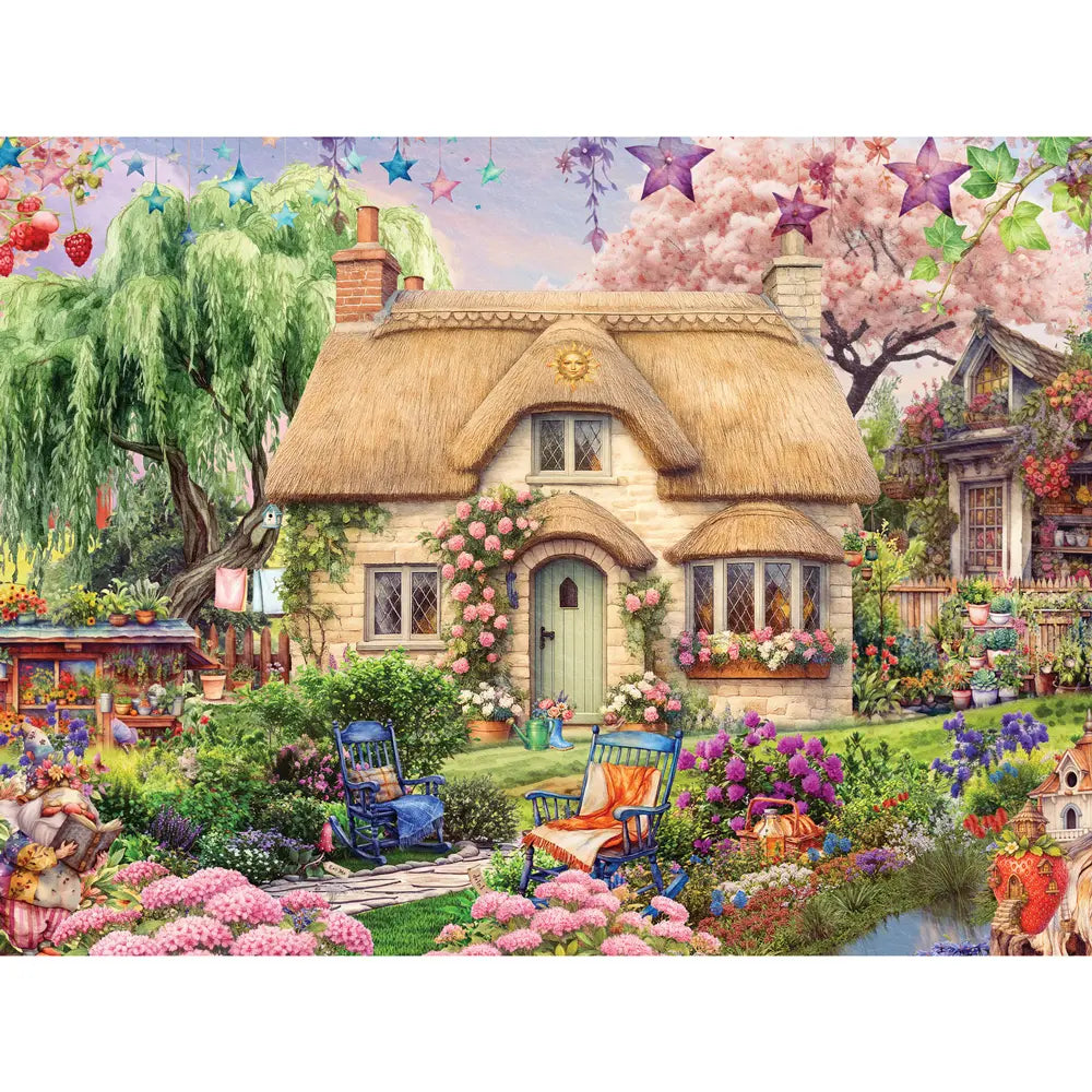 Spring Cottage Jigsaw Puzzle | Bits and Pieces