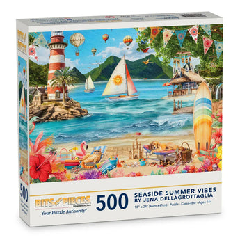Thes One – Summer Games 7インチ Seaside Summer Vibes Jigsaw Puzzle | Bits and Pieces