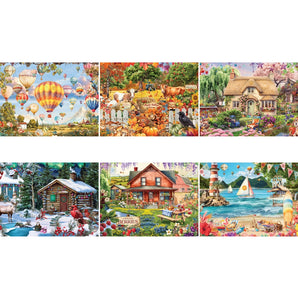 1000-Piece Jigsaw Puzzles | Bits and Pieces
