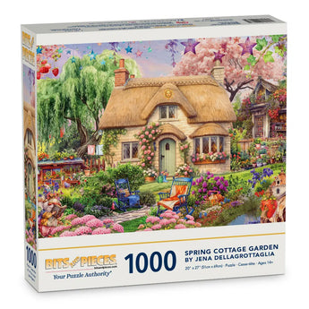 Spring Cottage Jigsaw Puzzle | Bits and Pieces