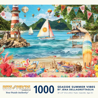 Seaside Summer Vibes Jigsaw Puzzle | Bits and Pieces