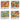 Set of 4 Seasons in Full Color Puzzle Collection