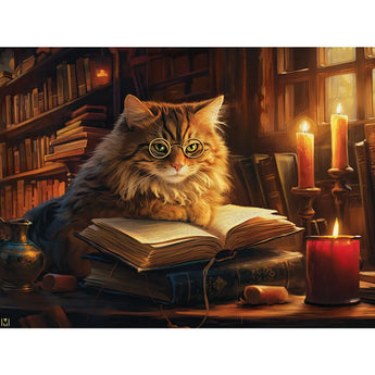 Book Shop Kitty Jigsaw Puzzle | Bits and Pieces
