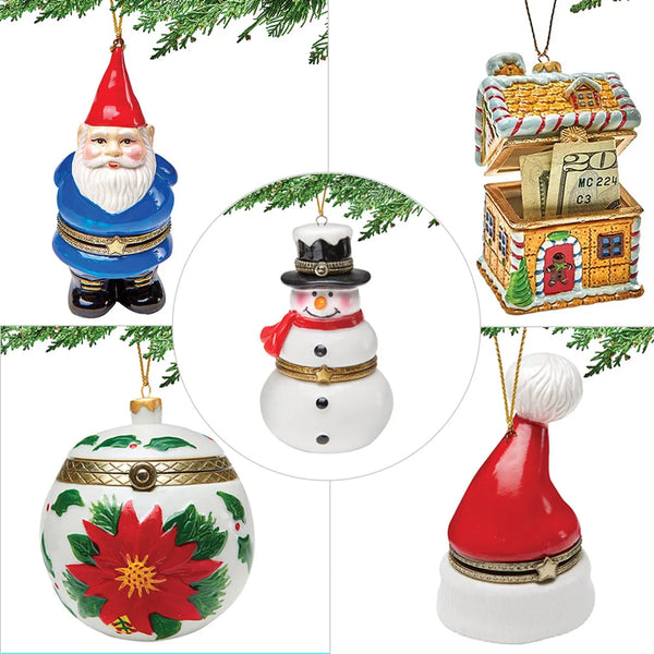 Porcelain Surprise Ornaments | Bits and Pieces