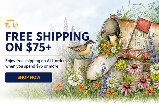 Free Shipping over dollar 75