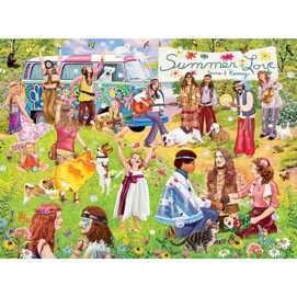Summer of Love 300 pc Jigsaw Puzzle by SUNSOUT INC