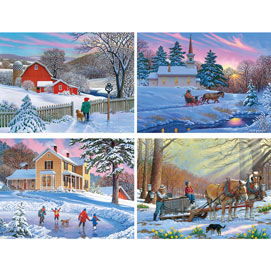 500 Piece John Sloane Art Puzzle "Sweetness and Light"  18"x24"
